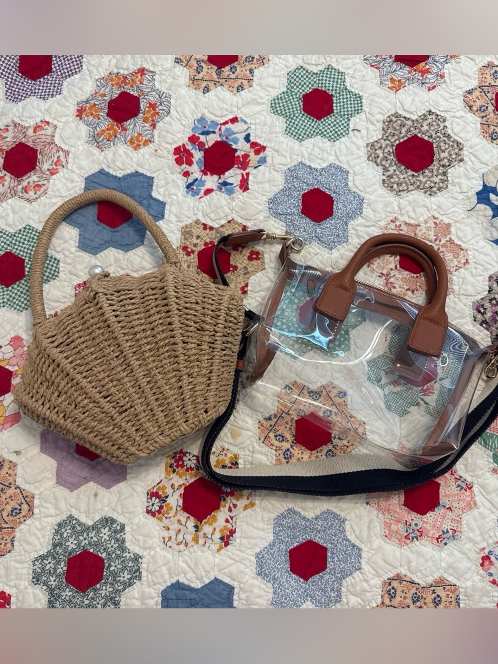 Coastal chic bag duo